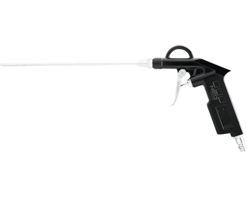 Pistol cu aer comprimat cu tub lung de suflare