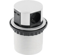 Unitate de priză incastrată cu porturi USB