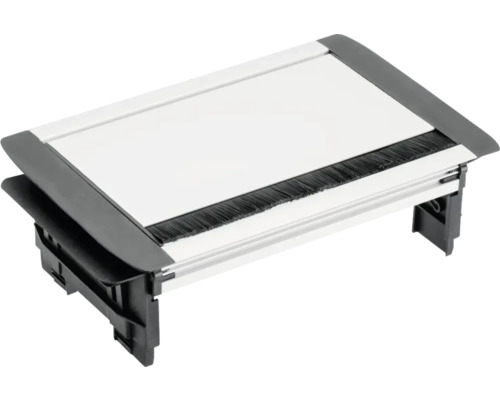 Trecere cablu cu etanșare cu perie pentru birouri