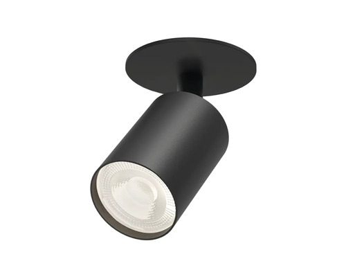 Plafonieră cu spot Braytron GU10 max. 1x35W 83mm, negru