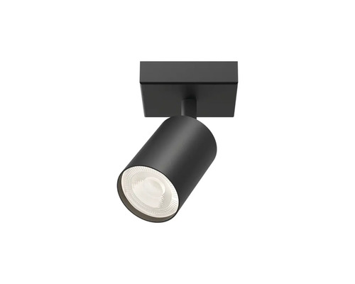 Plafonieră cu spot Braytron GU10 max. 1x35W, negru