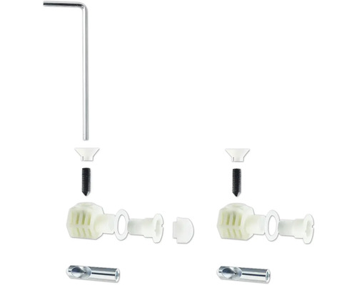 Explozie a unui conector de mobilă cu cheie imbus