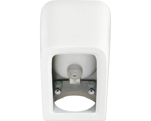 Vas WC ceramic pentru montare pe perete cu material de fixare
