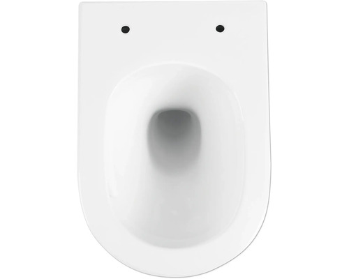 Toaletă ceramică suspendată cu spălare adâncă