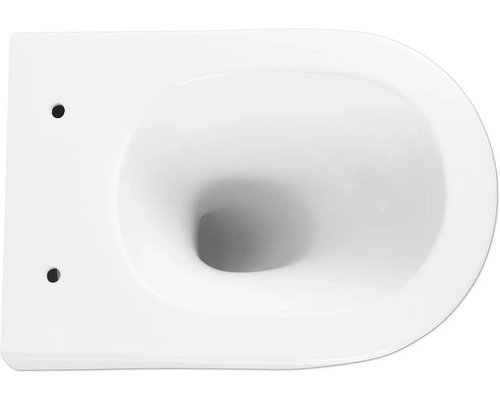 Vas WC ceramic cu spălare profundă pentru montaj pe perete