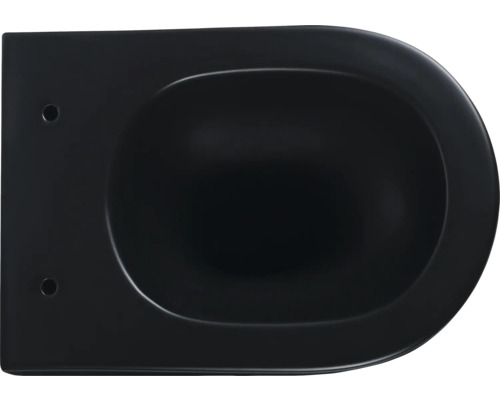 WC suspendat cu spălare profundă din ceramică, fără margine de spălare