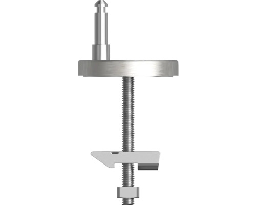 Șurub metalic cu filet și elemente de fixare