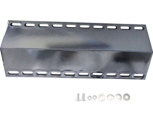 Arzător din oțel inoxidabil cu material de fixare pentru aparate de grătar