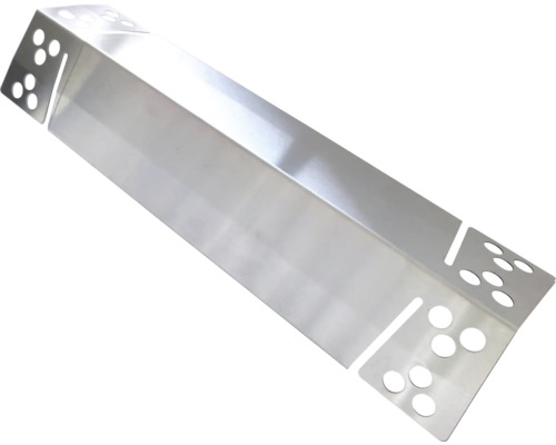 Distribuitor de flacără pentru grătar, din oțel inoxidabil, cu găuri pentru distribuirea căldurii