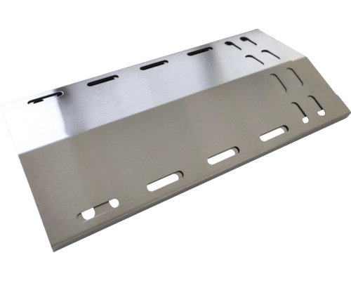 Apărătoare metalică de flacără pentru grătar cu decupaje