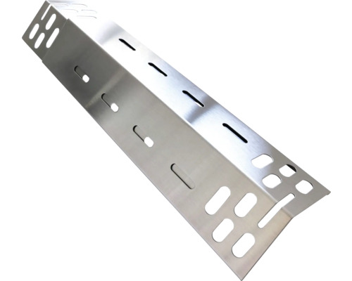 Distribuitor de flacără pentru grătar din metal, cu fante