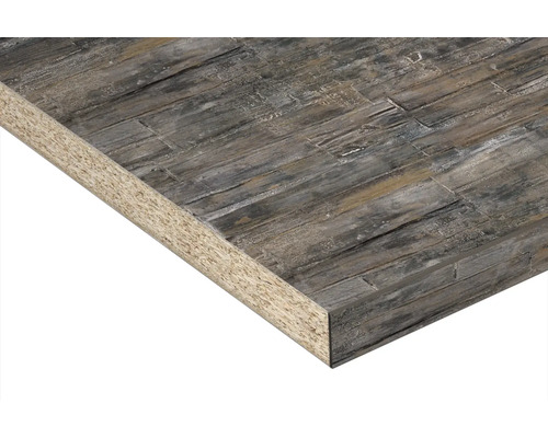 Blat de lucru cu decor de lemn