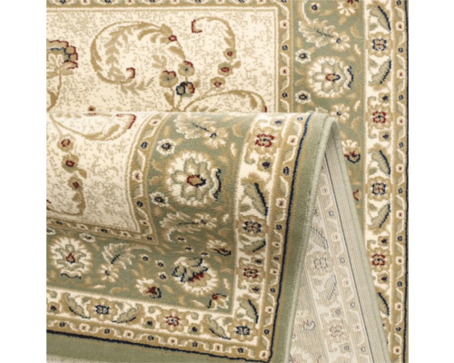 Covor cu model floral, țesut