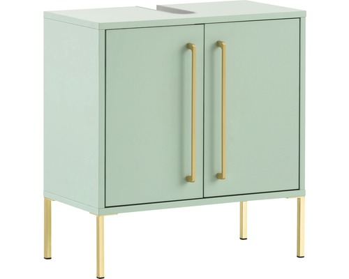 Dulap de bază pentru lavoar cu două uși și picioare