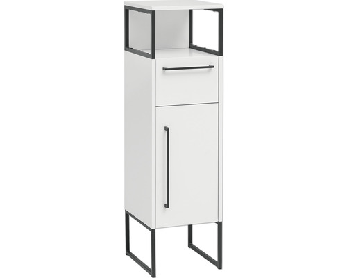 Noptieră cu sertar și ușă