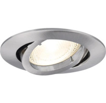 Spot încastrat din metal cu sursă de lumină pivotantă