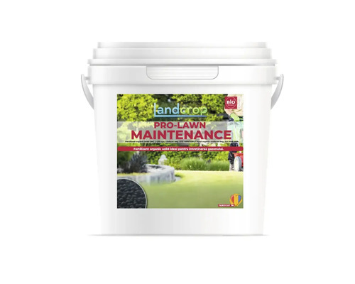 Îngrășământ gazon solid Bio TOPSEM 8 kg 250 m² Găleată Landcrop Pro-Lawn Maintenance îngrășământ organic solid