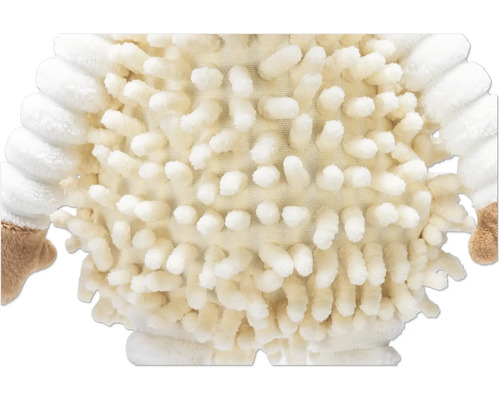 Detaliu cu miel de pluș