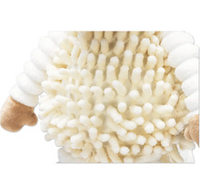 Detaliu al unei jucării de pluș cu o textură moale