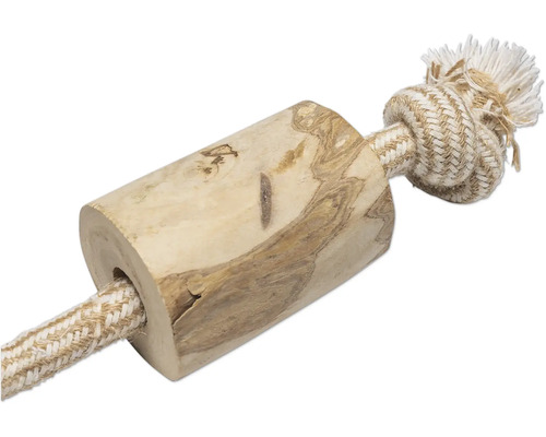 Jucărie din lemn și sfoară pentru câini