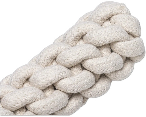 Frânghie împletită din fibre naturale