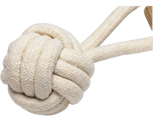 Jucărie pentru câini din sfoară de bumbac cu nod