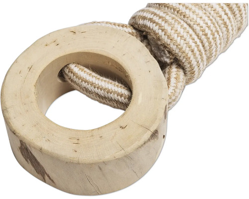 Inel din lemn cu sfoară