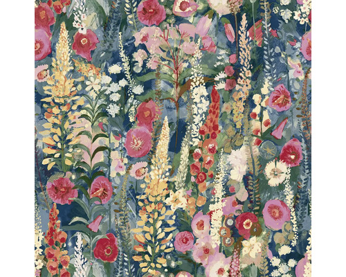 Tapetă cu flori și motiv floral