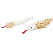 Doi șerpi de jucărie pentru animale de companie