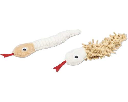 Doi șerpi de jucărie pentru animale de companie