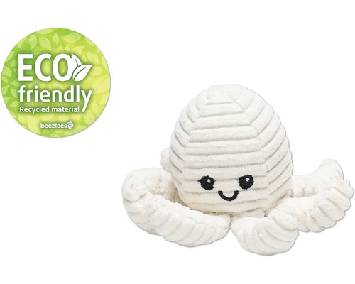Jucărie pisici Beeztees Eco caracatița Nome 7x8x3 cm Jucărie de pluș caracatiță cu sigiliu Eco Friendly din material reciclat