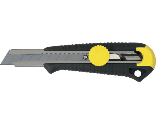 Cuțit pentru mochetă cu lame detașabile și mâner din plastic