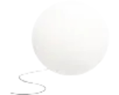 Lampă sferică albă cu cablu