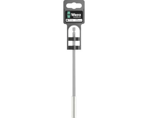 Suport universal pentru biți 1/4 Wera S Suport, lungime 300mm Șurubelniță Wera Kraftform cu cheie tubulară