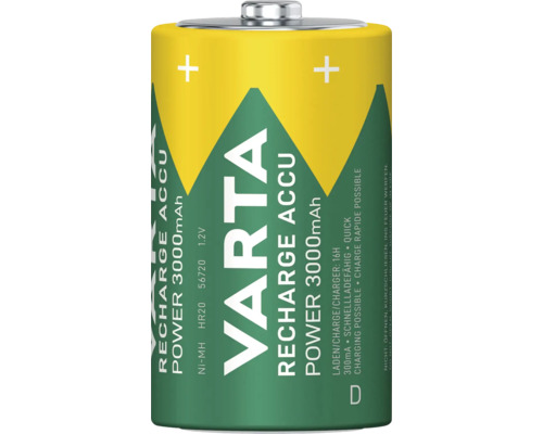 Baterii Varta D NI-MH(HR 20) 1,2V pachet 2 bucăți