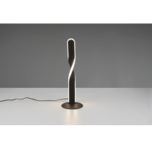 Lampă de masă decorativă cu LED, cu design spiralat pentru interior