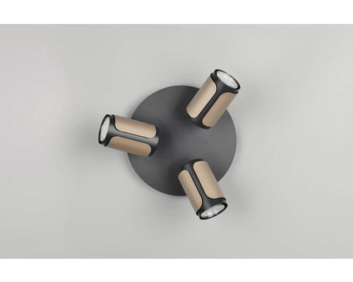 Lumină de tavan cu trei spoturi pentru interior