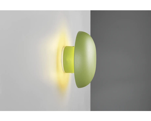 Lumină de perete verde cu strălucire luminoasă