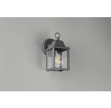 Lampa de perete cu sticlă transparentă și bec