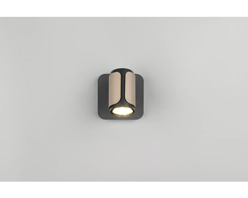 Lumină de perete metalică cu abajur cilindric