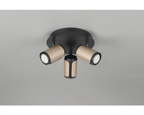 Lumină de plafon cu trei spoturi