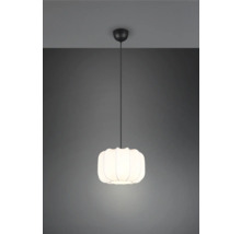 Lampa suspendată cu abajur textil