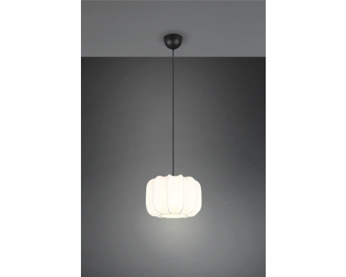 Lampa suspendată cu abajur textil