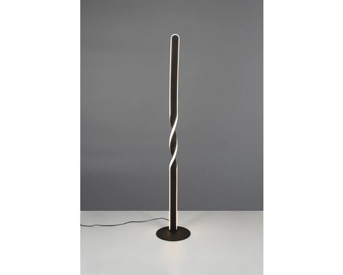 Lampă de podea cu LED, cu design spiralat