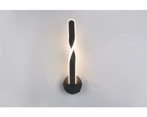 Lumină de perete LED modernă, cu design răsucit