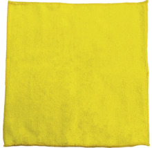 Cârpă de curățare galbenă din microfibră