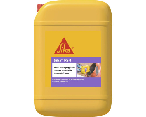 Sika FS-1 aditiv antigel pentru beton în canistră galbenă