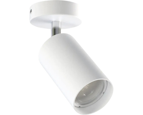 Spot alb pentru tavan, montat la suprafață