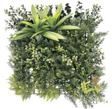 Panou decorativ plante artificiale Meadow 38x38 cm