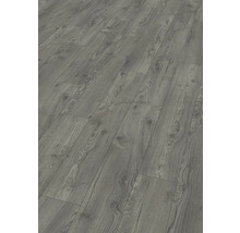 Pardoseală laminată gri cu aspect de lemn